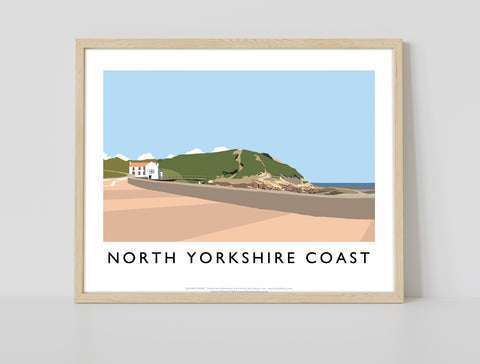 North Yorkshire Coast By Artist Richard O'Neill Art Print