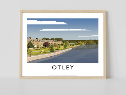 Otley By Artist Richard O'Neill - 11X14inch Premium Art Print
