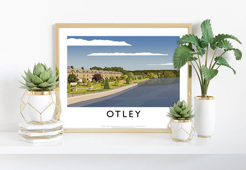 Otley By Artist Richard O'Neill - 11X14inch Premium Art Print