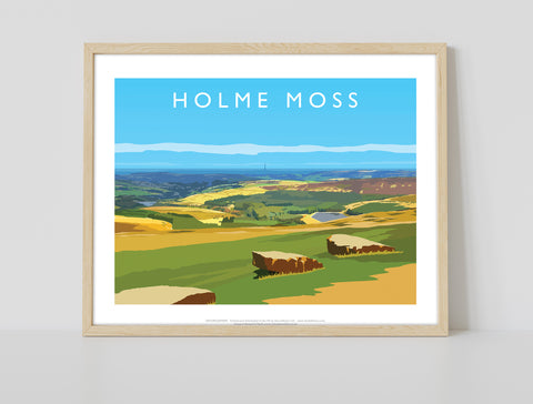 Holme Moss By Artist Richard O'Neill - Premium Art Print