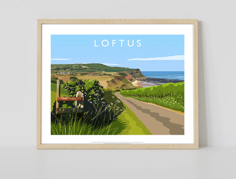 Loftus By Artist Richard O'Neill - 11X14inch Premium Art Print