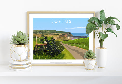 Loftus By Artist Richard O'Neill - 11X14inch Premium Art Print