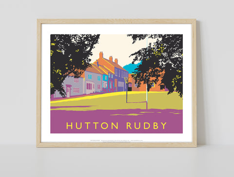 Hutton Rudby By Artist Richard O'Neill - Premium Art Print