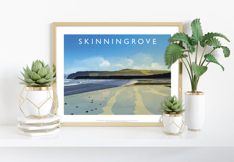 Skinningrove By Artist Richard O'Neill - Premium Art Print