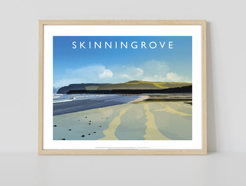 Skinningrove By Artist Richard O'Neill - Premium Art Print