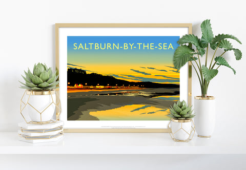 Saltburn-By-The-Sea By Artist Richard O'Neill - Art Print