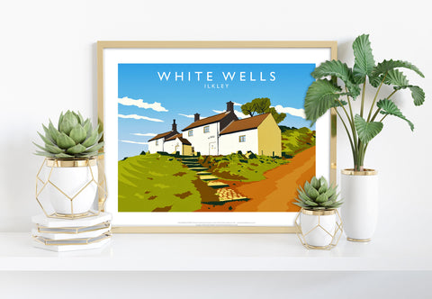 White Wells, Ilkley By Artist Richard O'Neill - Art Print