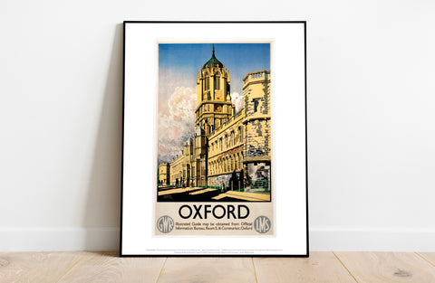 Oxford Gwr Colleges - 11X14inch Premium Art Print