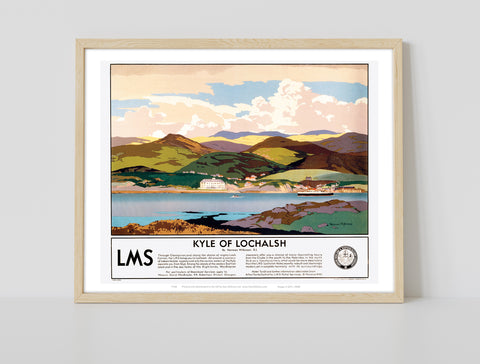Kyle Of Lochalsh - 11X14inch Premium Art Print