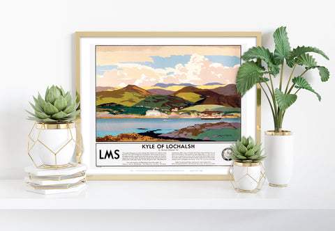 Kyle Of Lochalsh - 11X14inch Premium Art Print