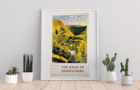 The Dales Of Derbyshire - 11X14inch Premium Art Print