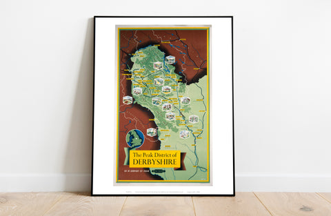 The Peak District Of Derbyshire - 11X14inch Premium Art Print