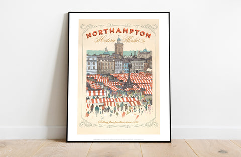 Northampton Historic Market - 11X14inch Premium Art Print