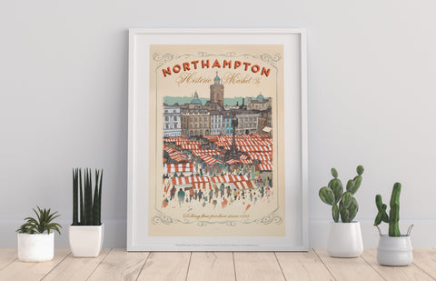 Northampton Historic Market - 11X14inch Premium Art Print