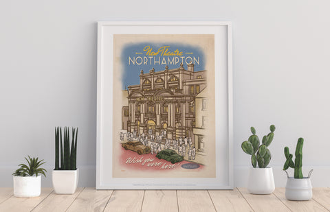 Northampton Theatre - 11X14inch Premium Art Print