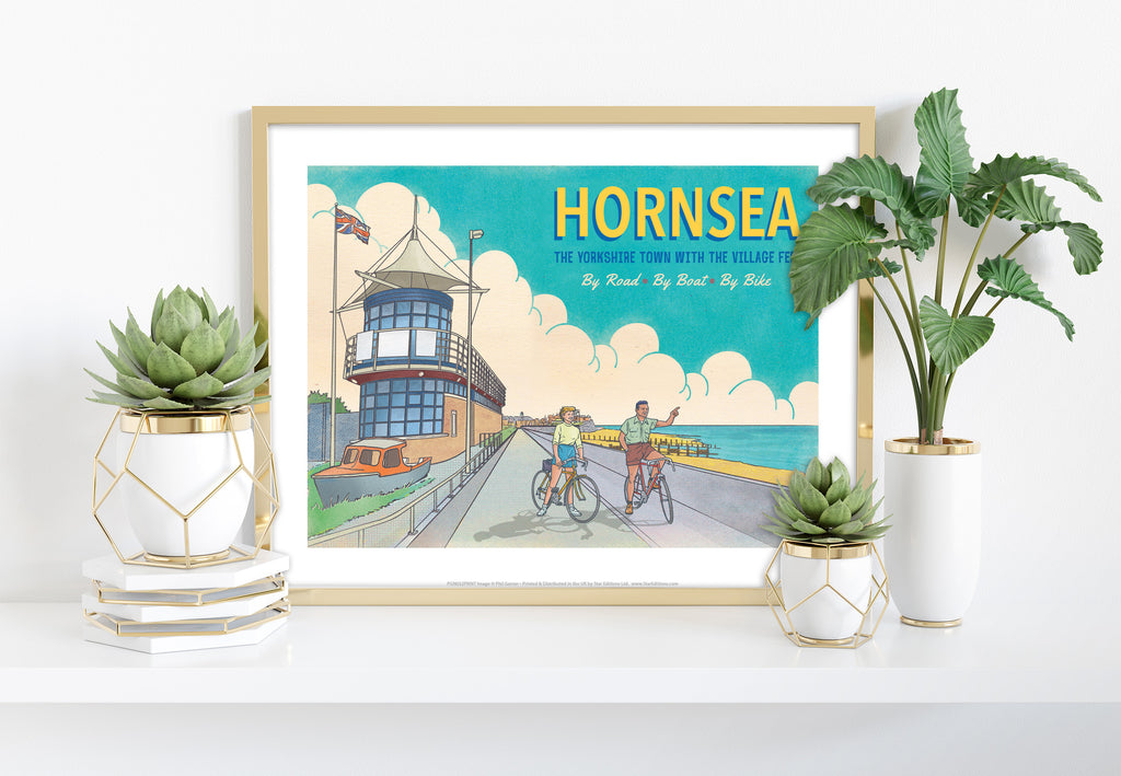 Hornsea, The Yorkshire Town - 11X14inch Premium Art Print