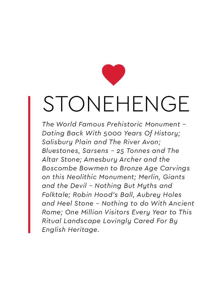 POPSTHG001 - Stonehenge Heart
