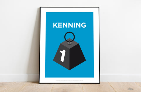 Rebus Symbols - Kennington - 11X14inch Premium Art Print