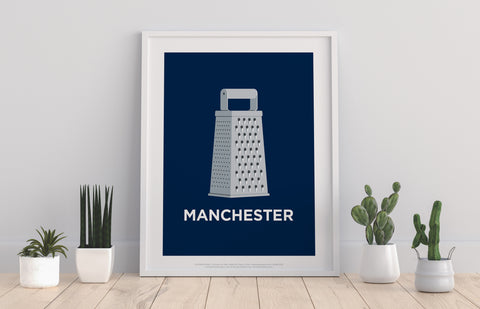 Rebus Symbols - Greater Manchester - Premium Art Print