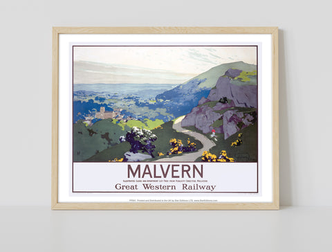 Malvern, Great Western Railway - 11X14inch Premium Art Print