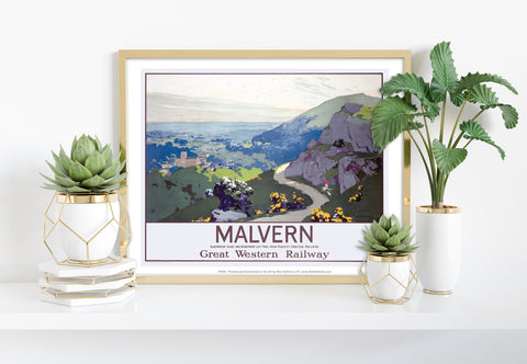 Malvern, Great Western Railway - 11X14inch Premium Art Print