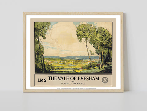The Vale Of Evesham - By Donald Maxwell - Premium Art Print