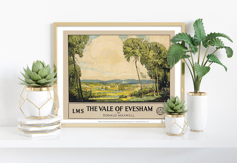 The Vale Of Evesham - By Donald Maxwell - Premium Art Print