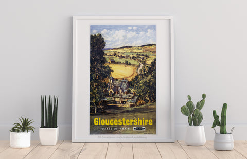 Gloucestershire - 11X14inch Premium Art Print