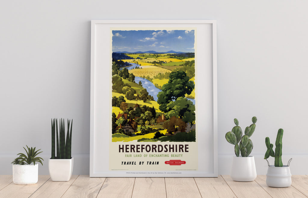 Herefordshire, Fair Land Of Enchanting Beauty - Art Print