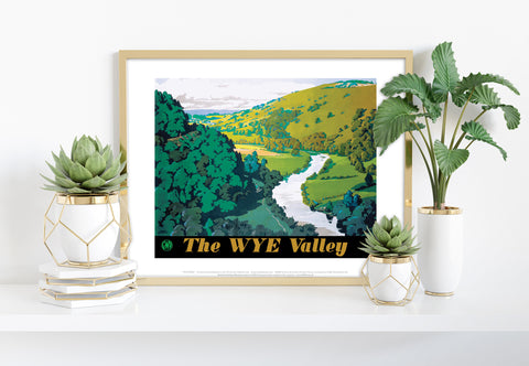 The Wye Valley - 11X14inch Premium Art Print