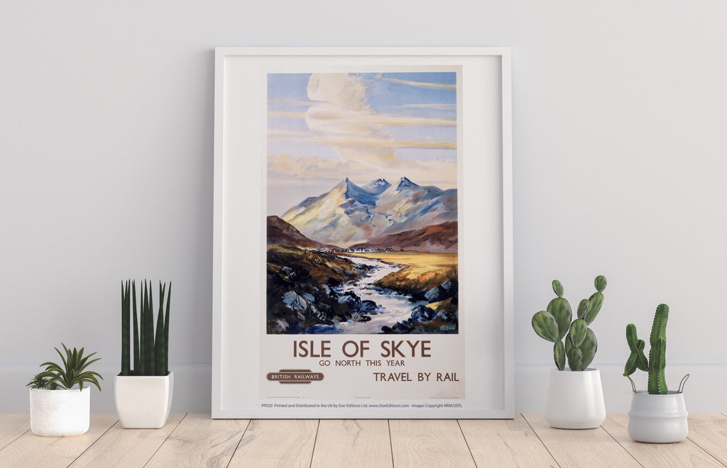 Isle Of Skye, Go North This Year - 11X14inch Premium Art Print