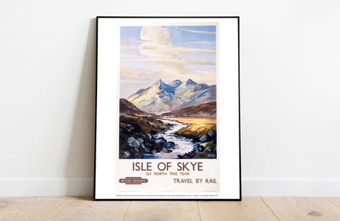 Isle Of Skye, Go North This Year - 11X14inch Premium Art Print