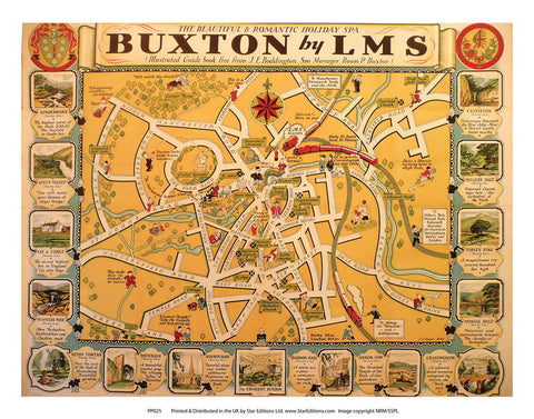 PP025 Buxton LMS 24" x 32" Matte Mounted Print