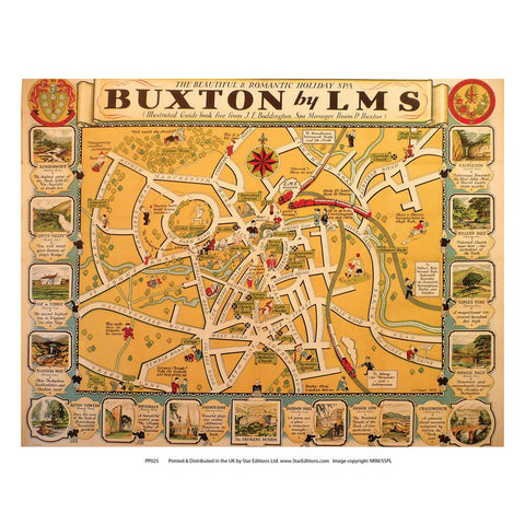 PP025 Buxton LMS 24" x 32" Matte Mounted Print