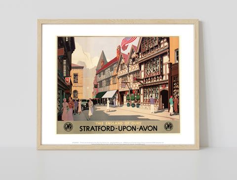 Stratford Upon Avon - This England Of Ours - Art Print