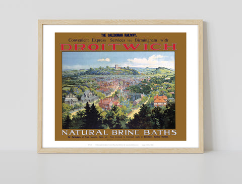 Droitwich, Natural Brine Baths - 11X14inch Premium Art Print