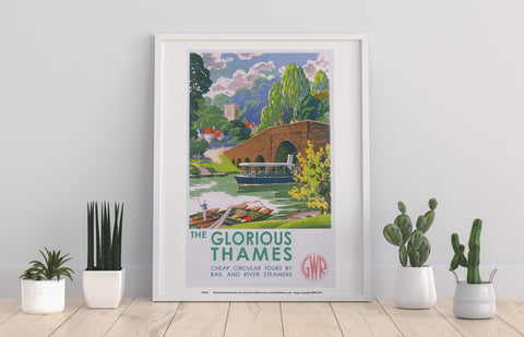 The Glorious Thames - 11X14inch Premium Art Print
