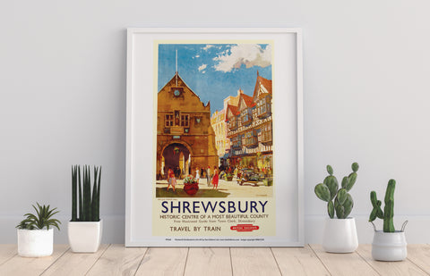 Shrewsbury - 11X14inch Premium Art Print
