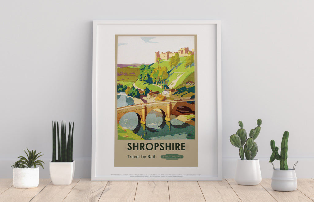 Shropshire - 11X14inch Premium Art Print