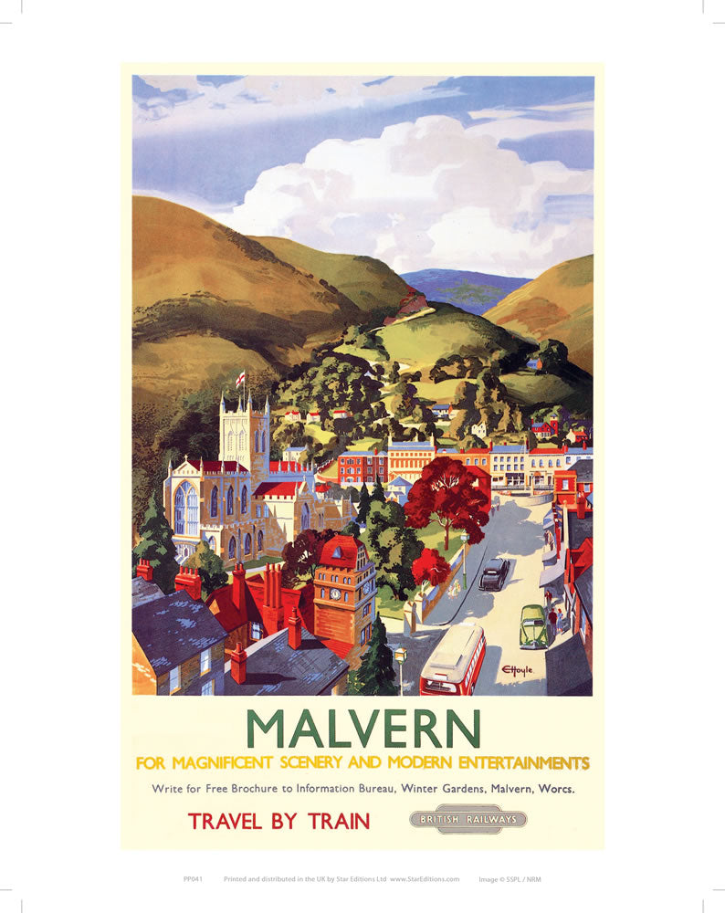 Malvern 24" x 32" Matte Mounted Print