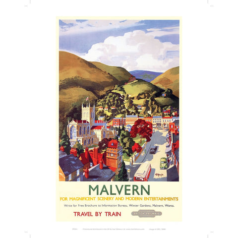 Malvern 24" x 32" Matte Mounted Print