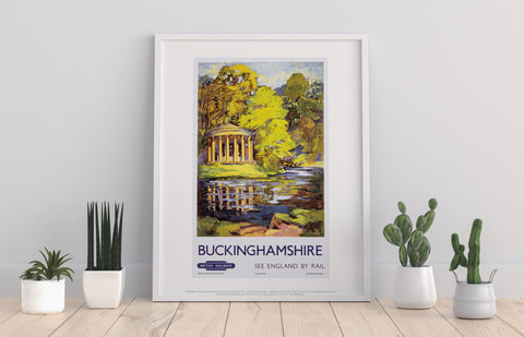 Buckinghamshire - 11X14inch Premium Art Print