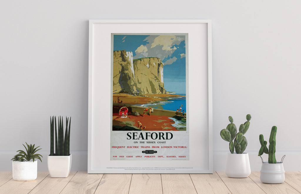 Seaford On The Sussex Coast - 11X14inch Premium Art Print