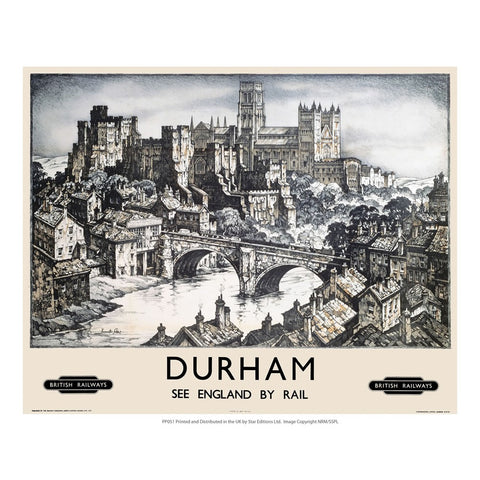 Durham 24" x 32" Matte Mounted Print