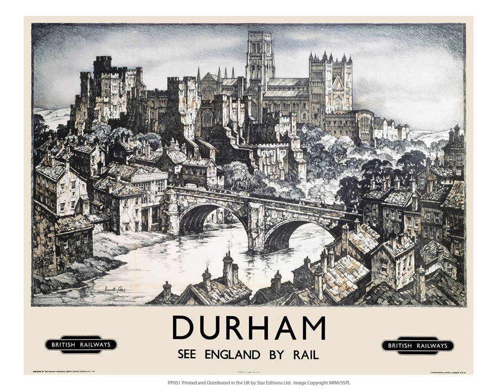 Durham 24" x 32" Matte Mounted Print