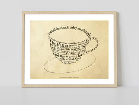 Lewis Carroll Quote- Alice In Wonderland - 11X14inch Premium Art Print