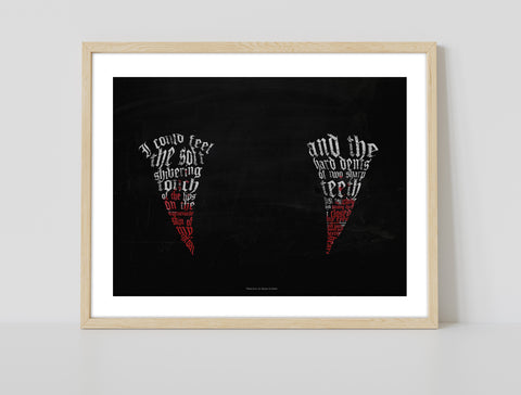 Bram Stoker Quote- Dracula - 11X14inch Premium Art Print