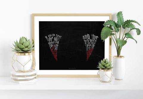 Bram Stoker Quote- Dracula - 11X14inch Premium Art Print