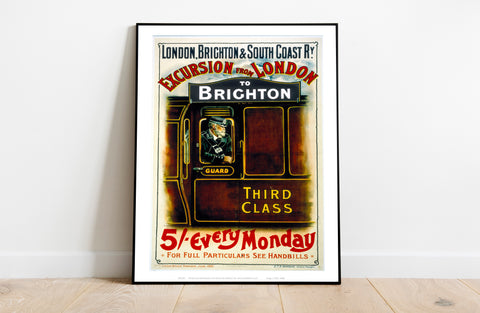 Excursion From London To Brighton - 11X14inch Premium Art Print