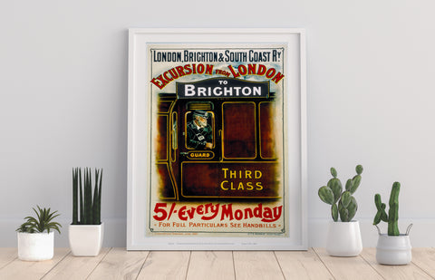 Excursion From London To Brighton - 11X14inch Premium Art Print